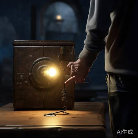 “手电筒、钥匙、保险柜解锁”