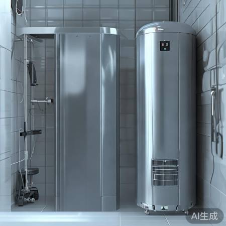 美的热水器安装便捷，清洁方便