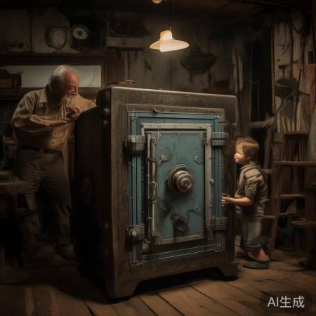 老式保险柜：结实耐用，易操作，