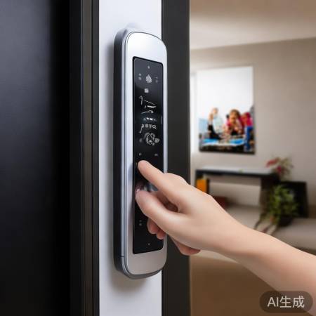 指纹锁，高科技，多重解锁保障