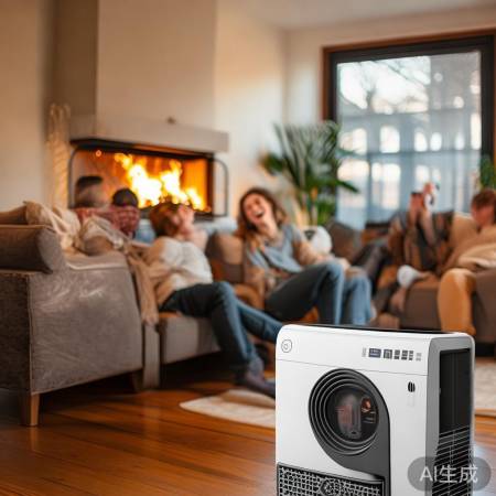 “空气能热水器,冬季节能神器”