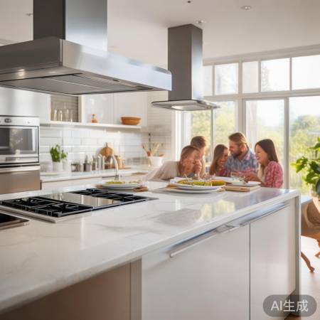 “无清洗按钮油烟机，生活更美好