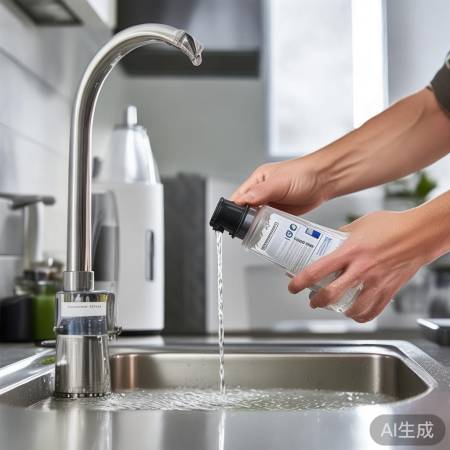 “热水器和除垢剂清洁法”