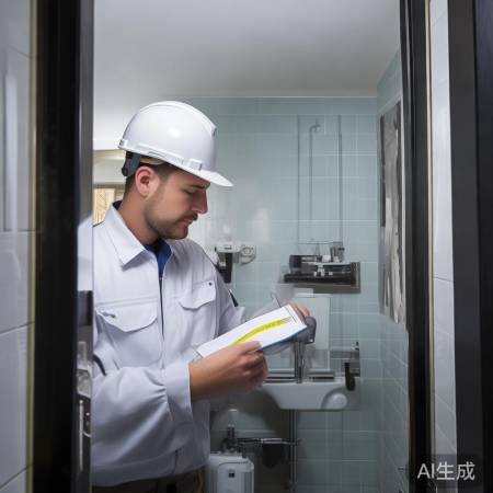 检查卫生间环境，确保马桶安装