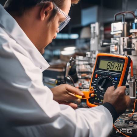 检测智能锁电流输出