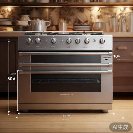 燃气灶尺寸要适中