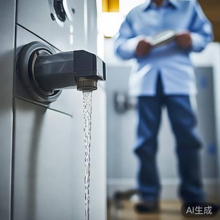 观察水流判断安全阀