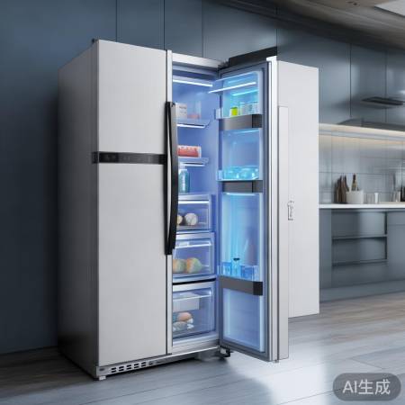 美的冰箱,大容量,节能除菌