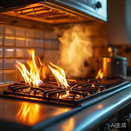燃气灶供暖，厨房暖洋洋