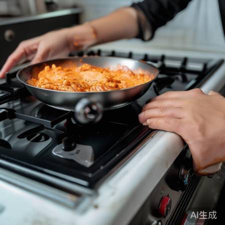 海尔燃气灶安全又防滑