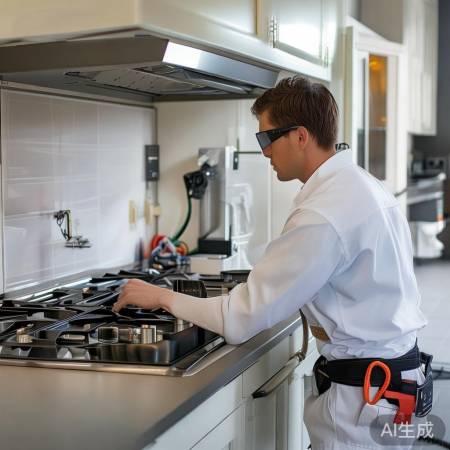 找专业师傅安装燃气灶