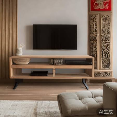 电视柜选择需匹配装修风格