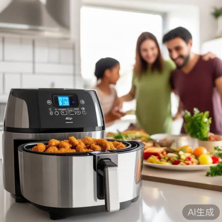 “空气炸锅：健康美食小助手”