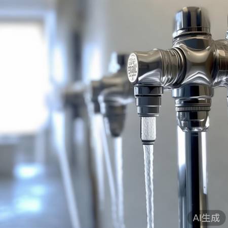 电热水器竖装成功,测试阀门转换