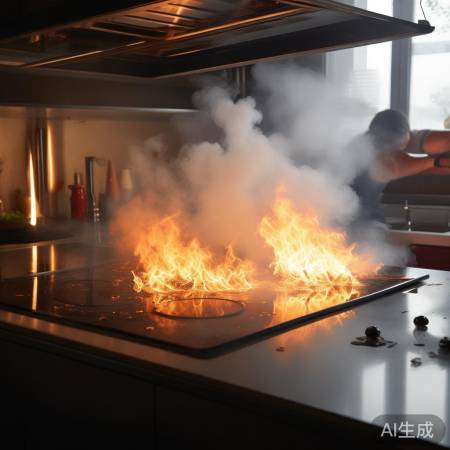 集成灶使用不当引发火灾