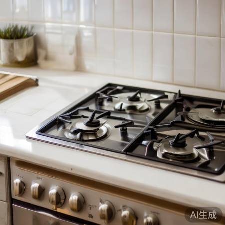 灶台勿放易燃物