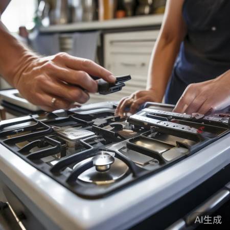 燃气灶小火冒拆卸技巧