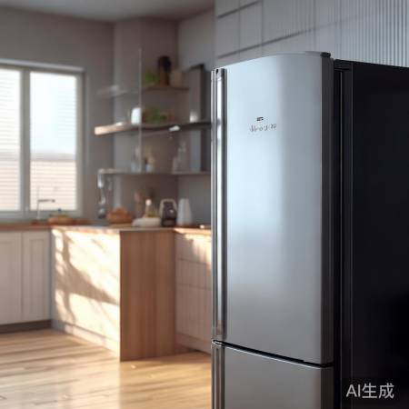 简约时尚冰箱，静音享受美食