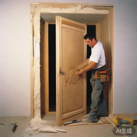 安装门，找师傅，确保密封