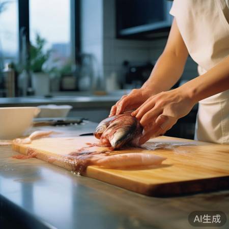 鱼储存前去鳞去内脏,容器干净干