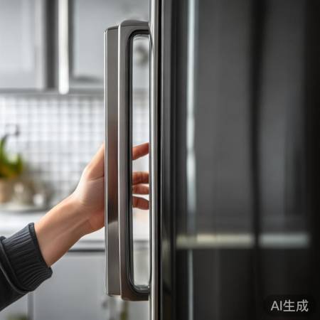 冰箱门开启瞬间