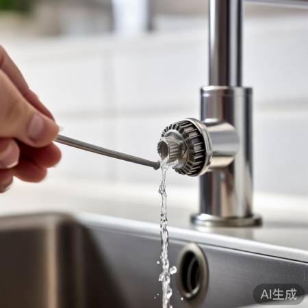 检查热水器进水阀,疏通异物。