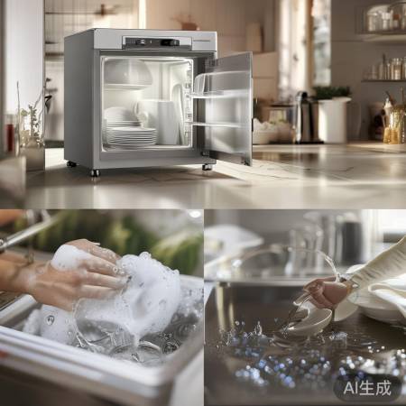 餐具消毒柜辅助,仍需定期清洗