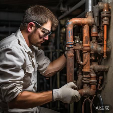 拆卸旧水管步骤