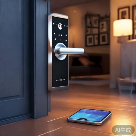 智能锁，便捷安全，无需钥匙