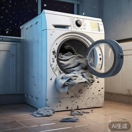 洗衣机不平衡易撞墙