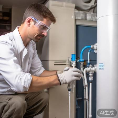 水管连接,注意密封