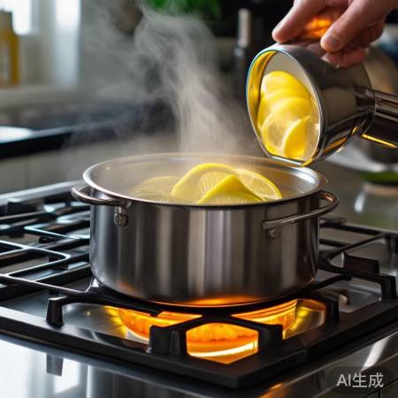 “加醋/柠檬防水垢,灶响减。”