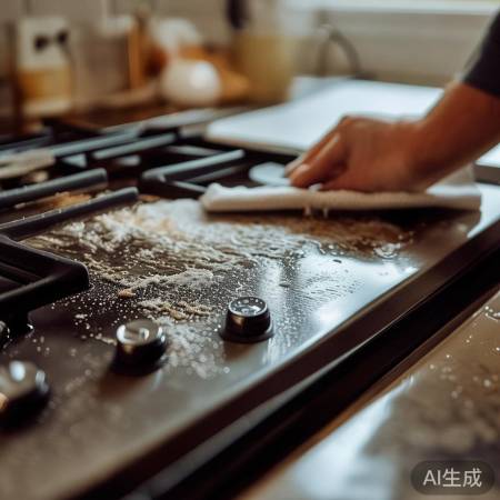 定期清理燃气灶,减少噪音