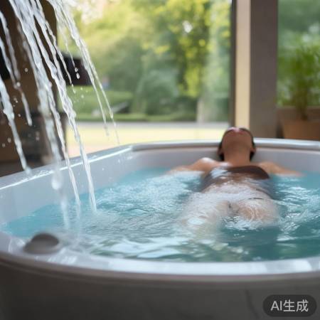 水疗:泡澡按摩,身心放松