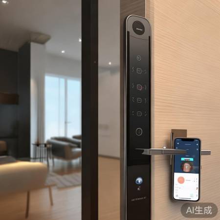 “康佳智能锁,便捷安全锁门利器