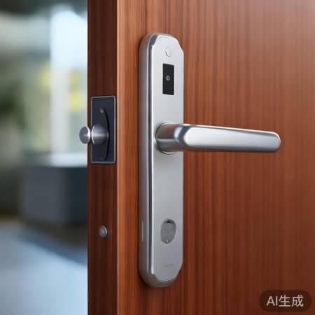 指纹锁易装易用，美观高档