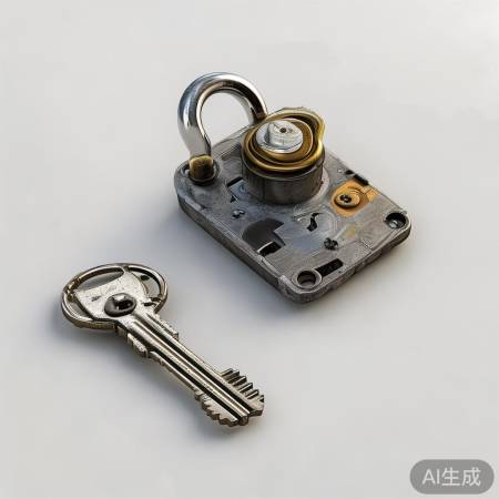 钥匙柄与钥匙头结构