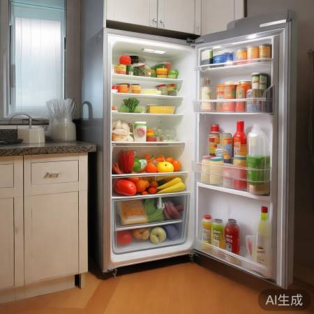 冰箱过满,制冷降效。