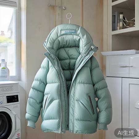 洗衣机羽绒服清洁尚可