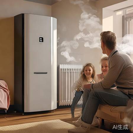 体验B品牌壁挂炉,简洁快捷。