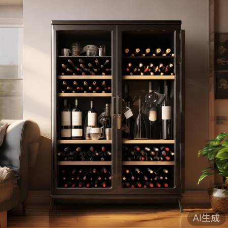 红酒柜咖啡杯，随性生活真谛