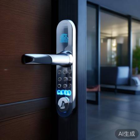 指纹锁密码防破解