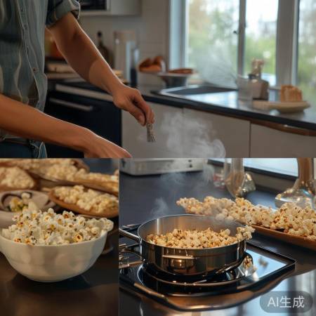 周末美食:轻松做爆米花