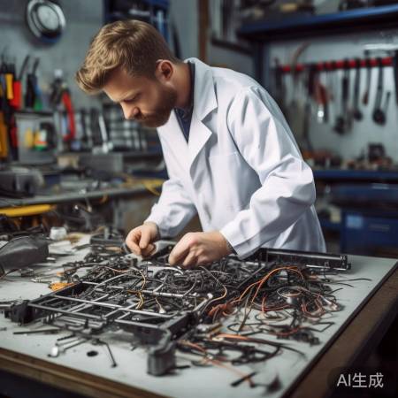 专业师傅拆解集成灶