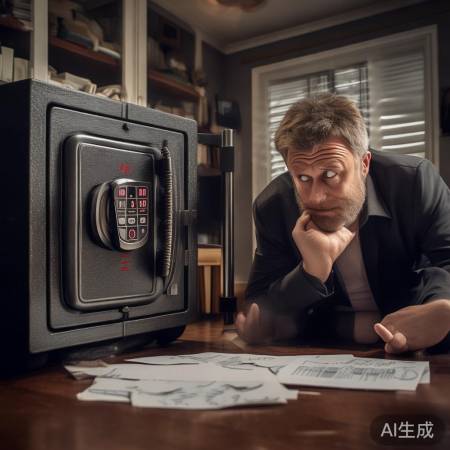 保险柜密码成笑话