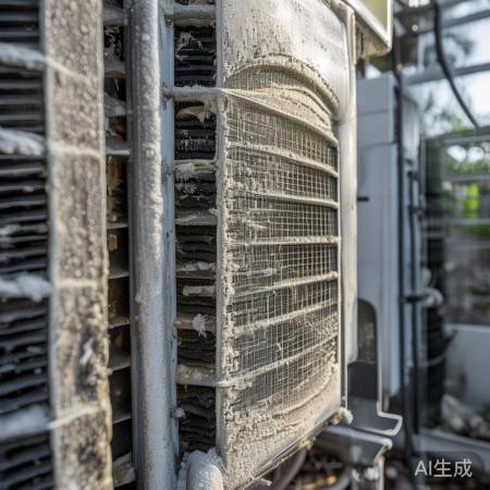 检查室外机冷凝器是否脏