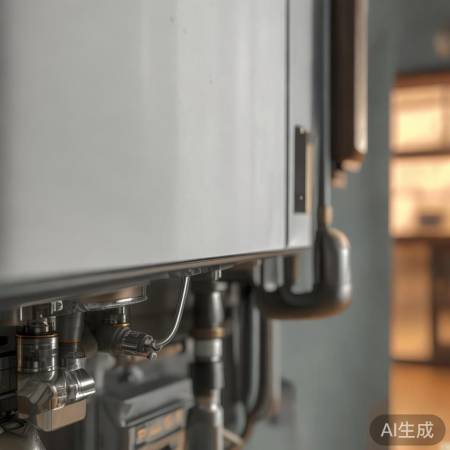 壁挂炉连接电源气源，提前规划