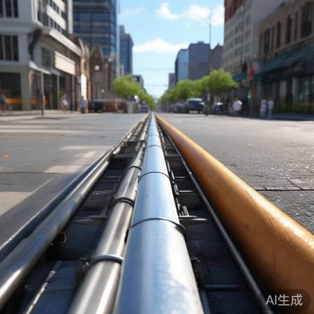 “留意燃气管道”