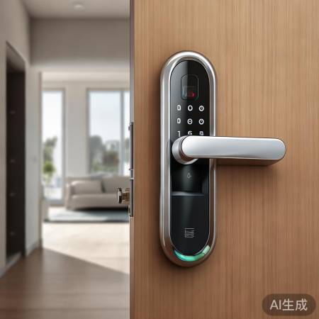 摩坚智能锁,指纹解锁便捷安全