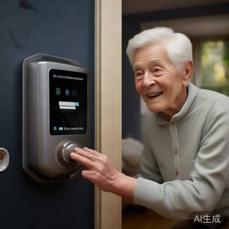 摩坚锁换密码,老人也能轻松学